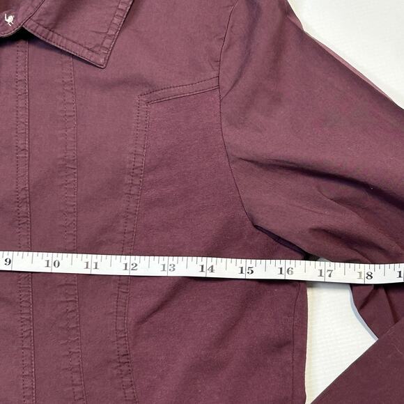 Soft Surroundings Seems Perfect Shirt Button Up Artsy Lagenlook Boho Size Small - Picture 9 of 10